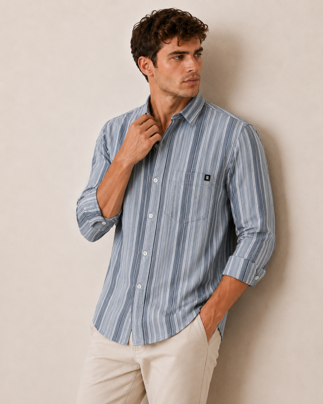 MENS STRIP SHIRT