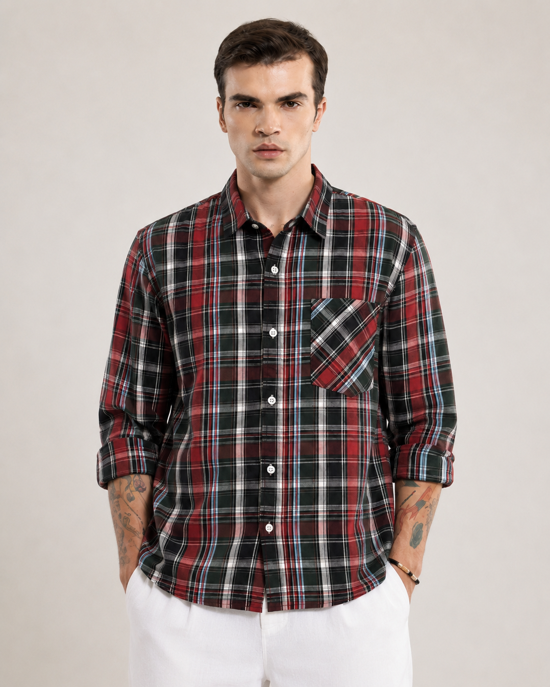 MENS CHEX SHIRT