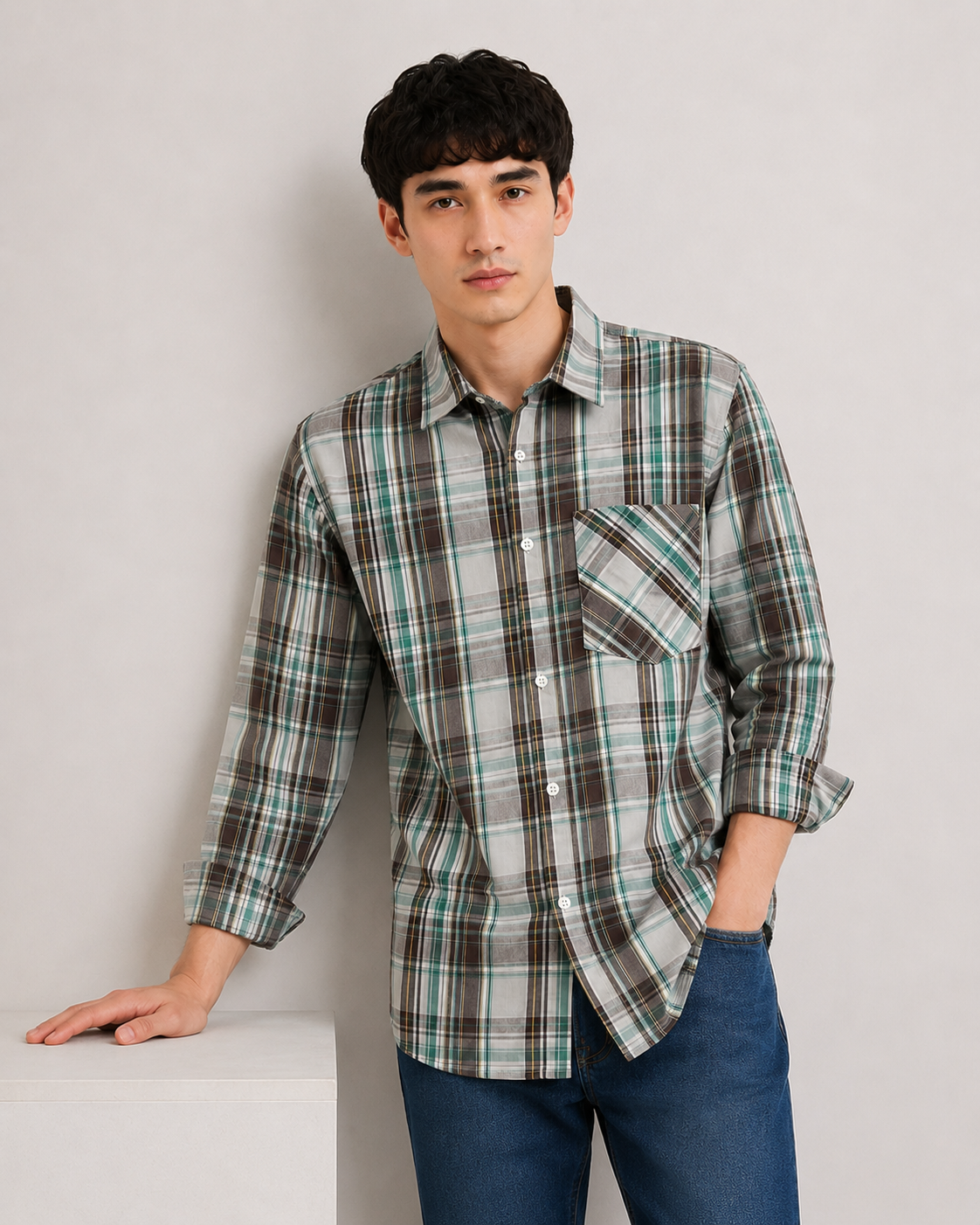 MENS CHEX SHIRT