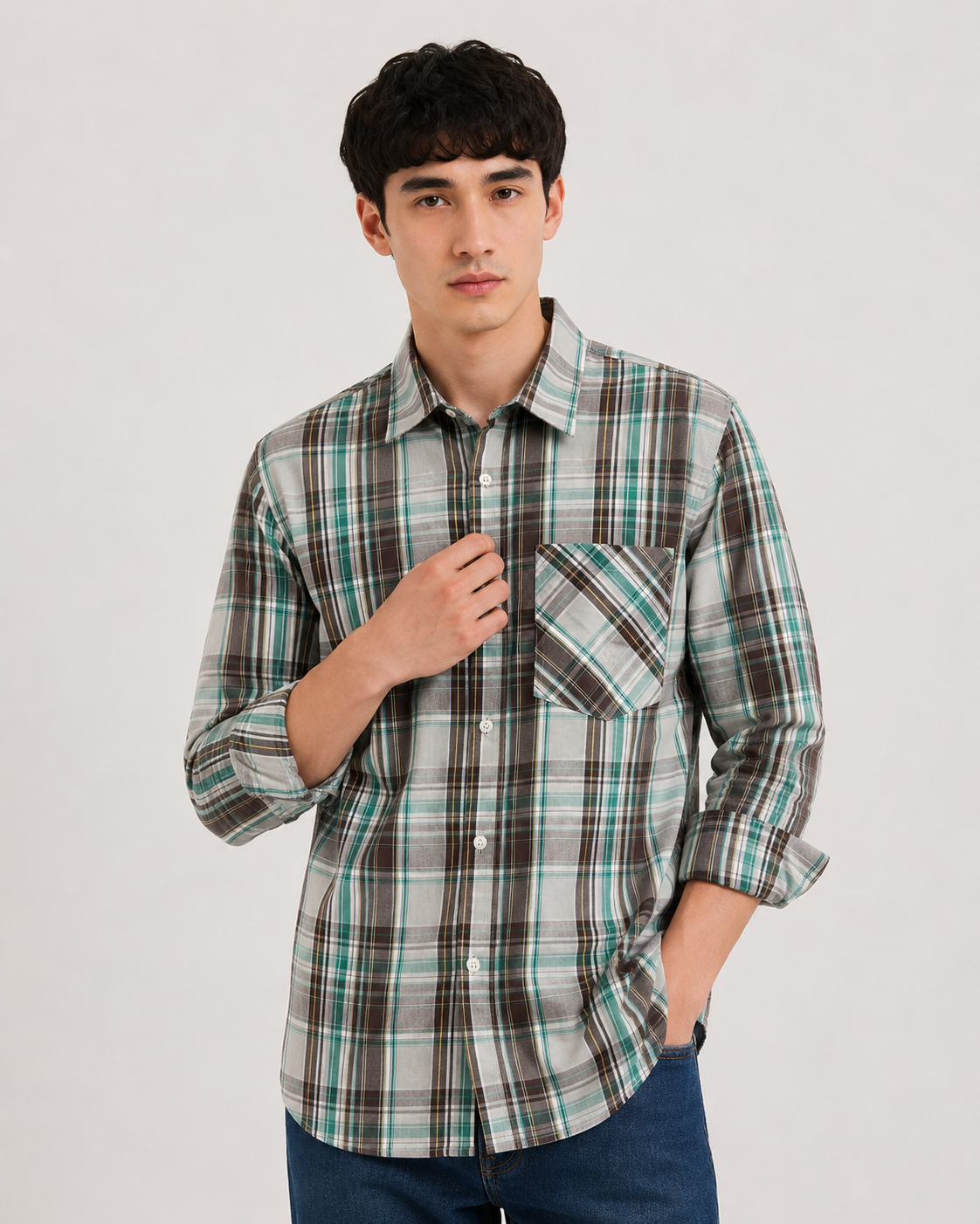 MENS CHEX SHIRT