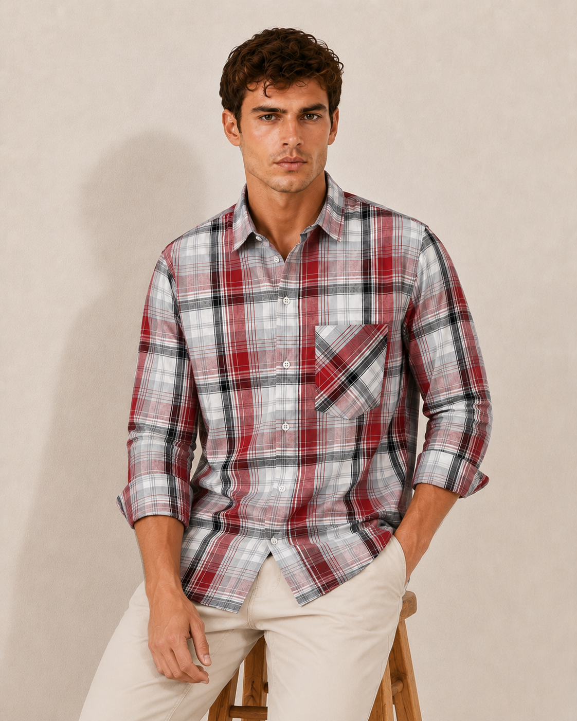 MENS CHEX SHIRT