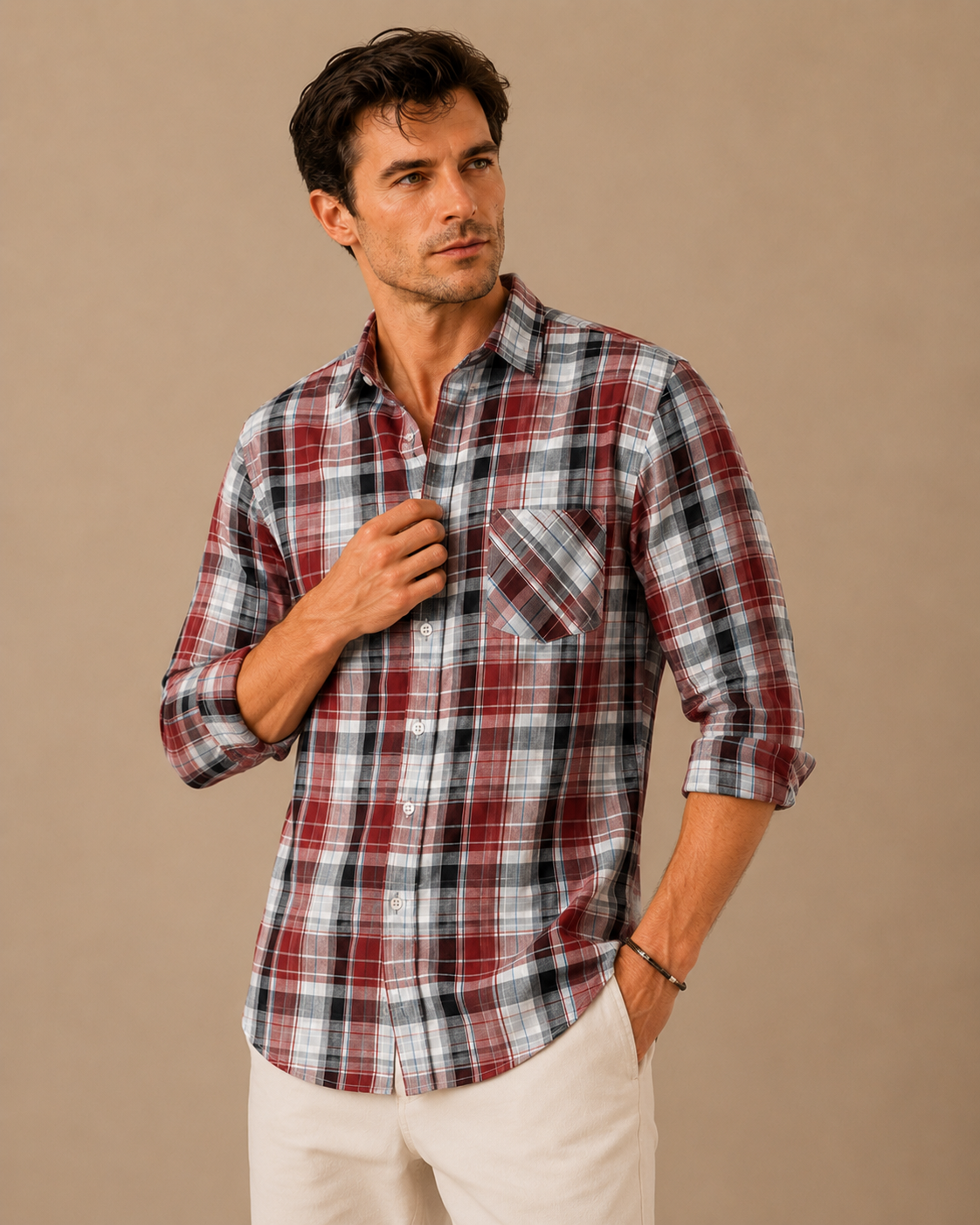 MENS CHEX SHIRT