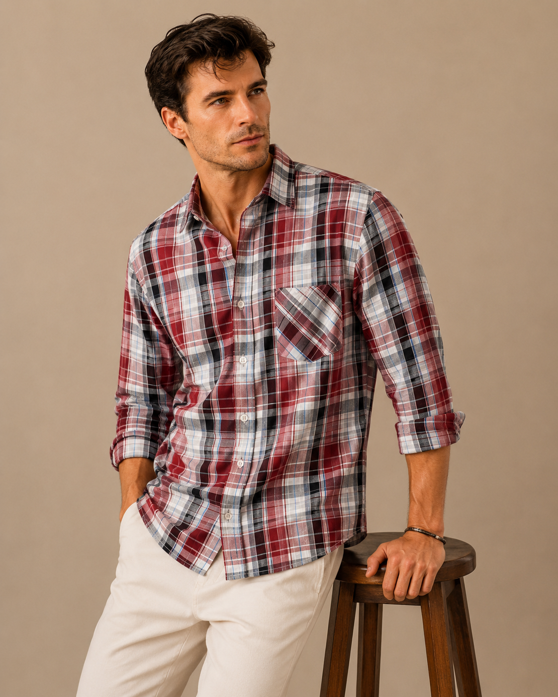 MENS CHEX SHIRT