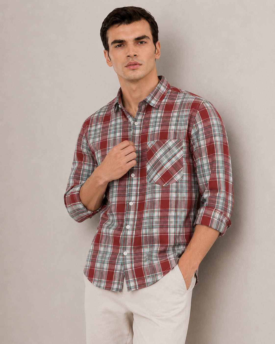 MENS CHEX SHIRT