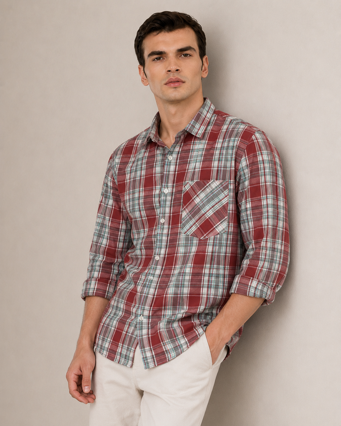 MENS CHEX SHIRT