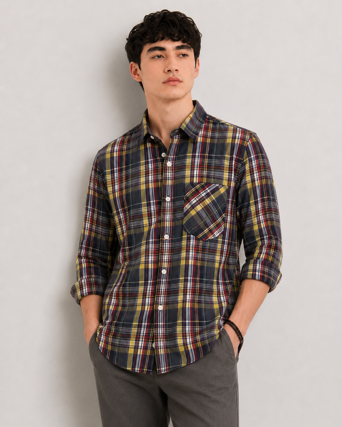 MENS CHEX SHIRT