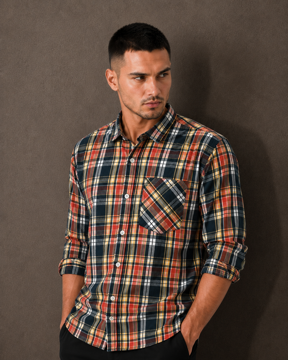 MENS CHEX SHIRT