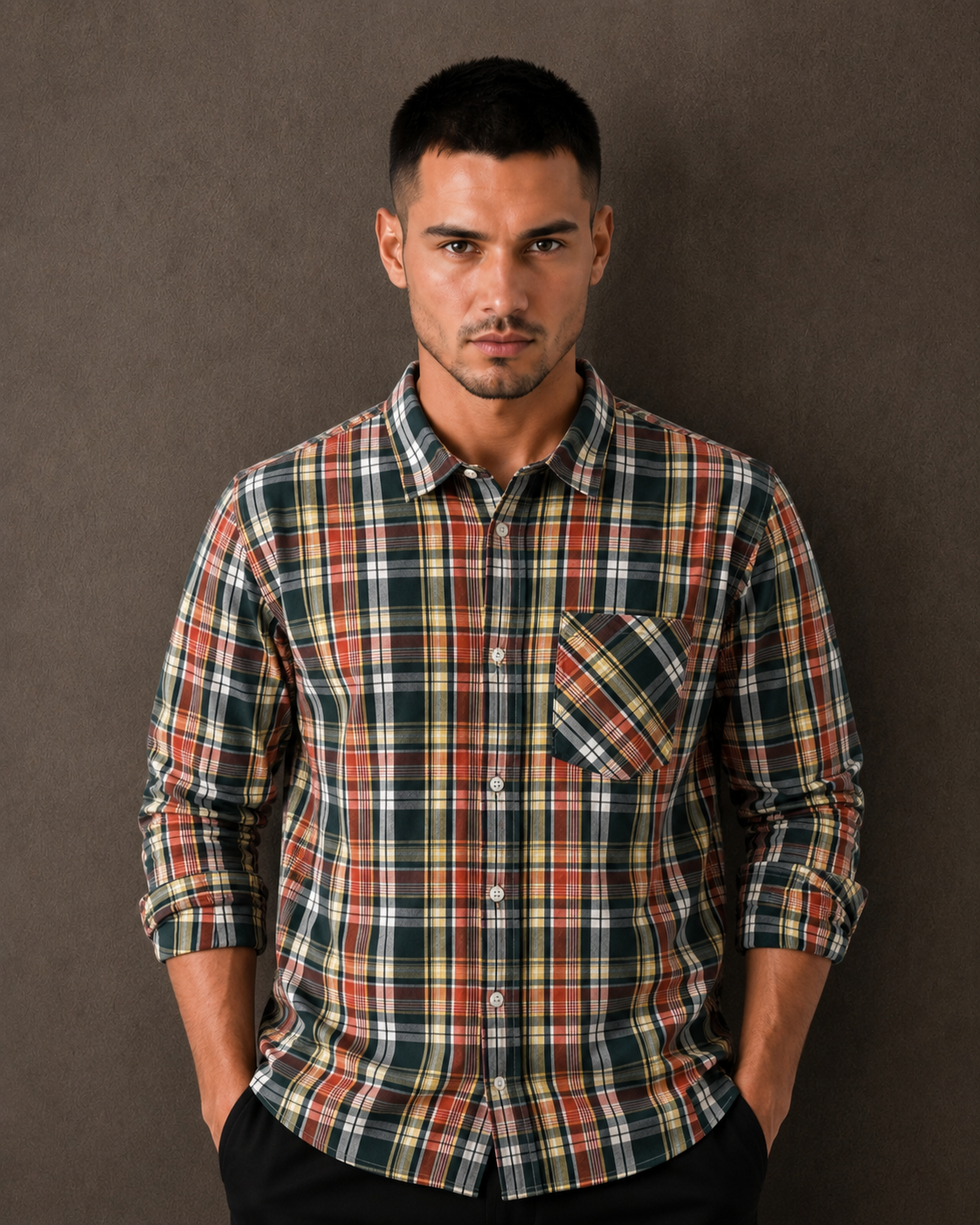 MENS CHEX SHIRT