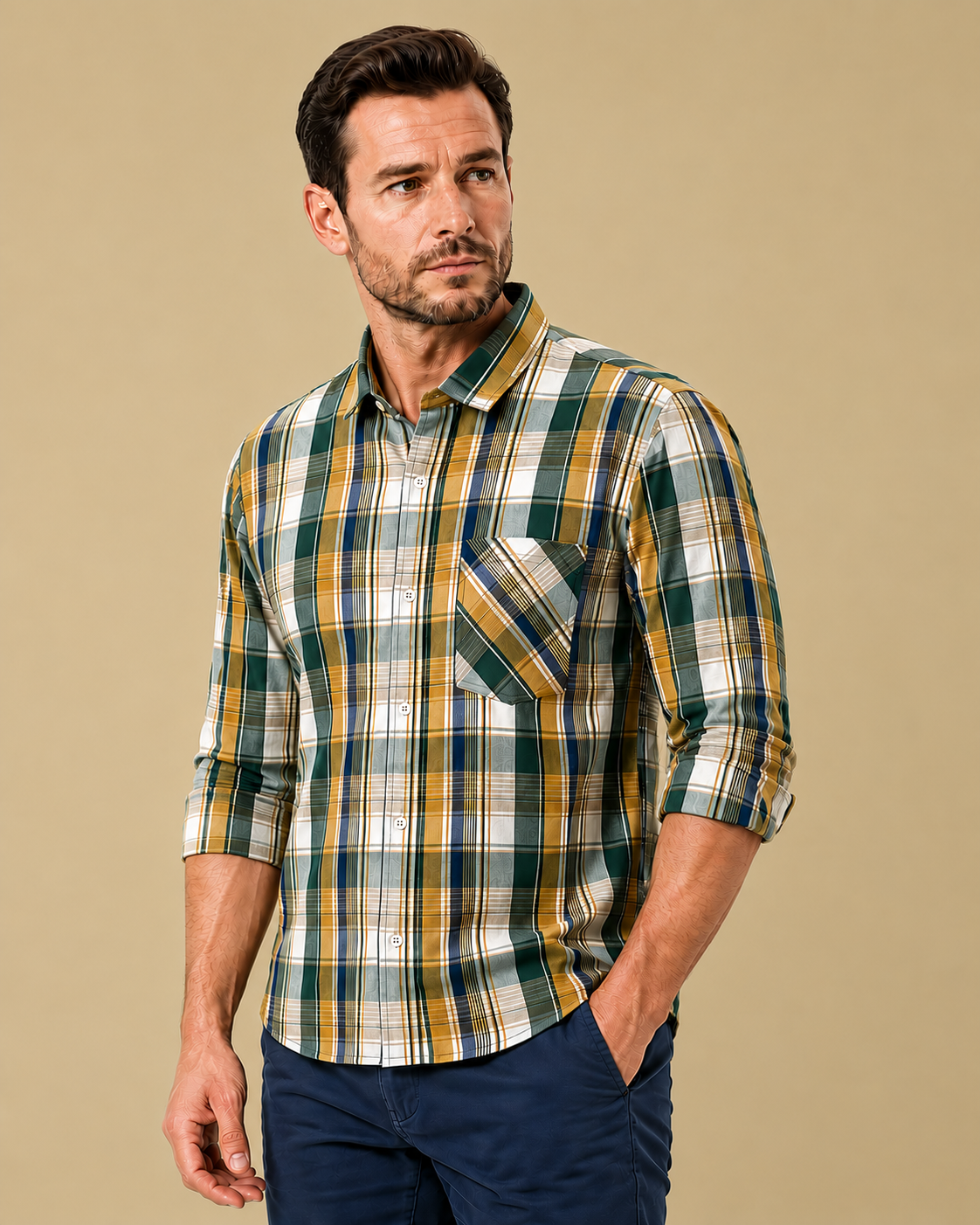 MENS CHEX SHIRT