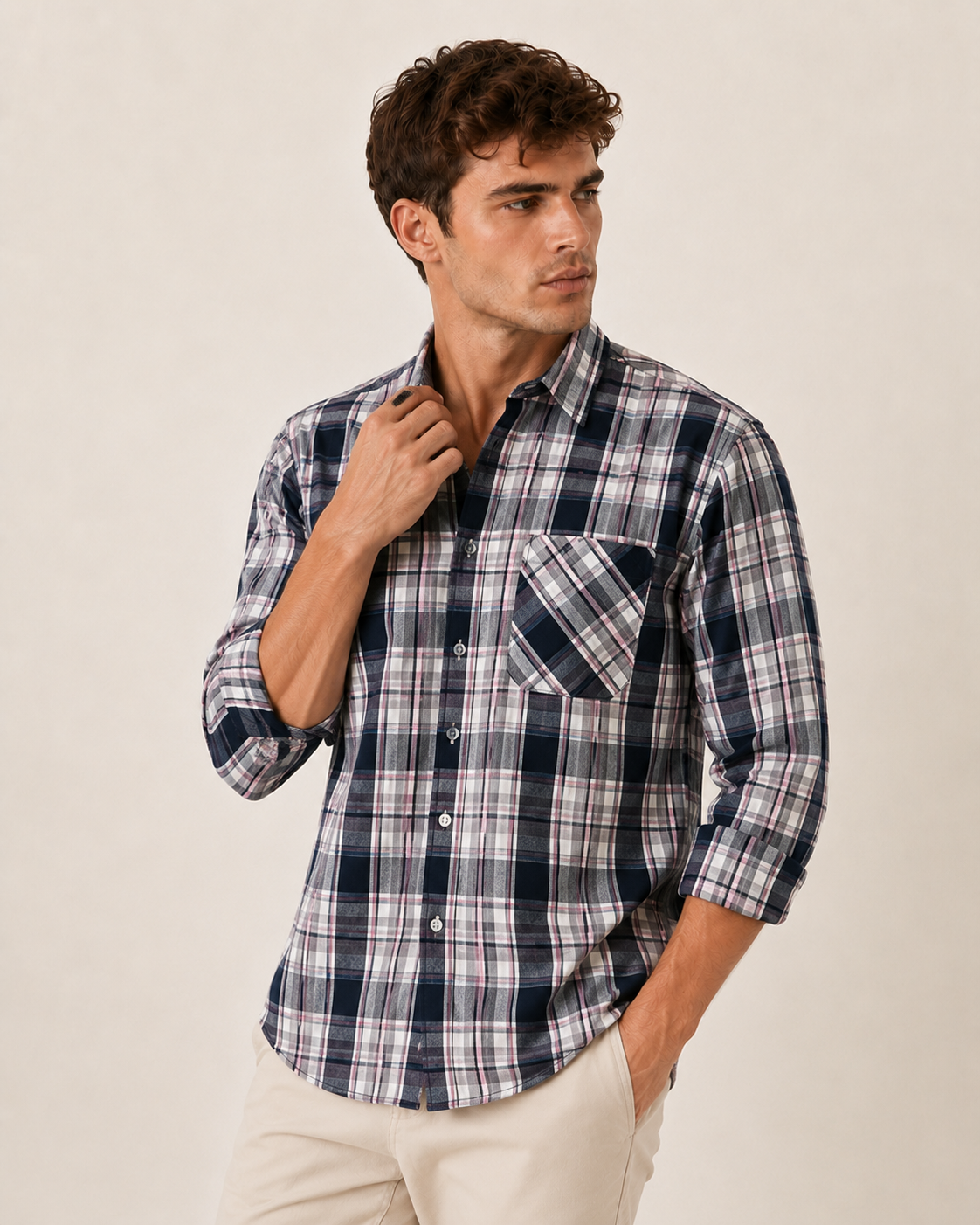 MENS CHEX SHIRT