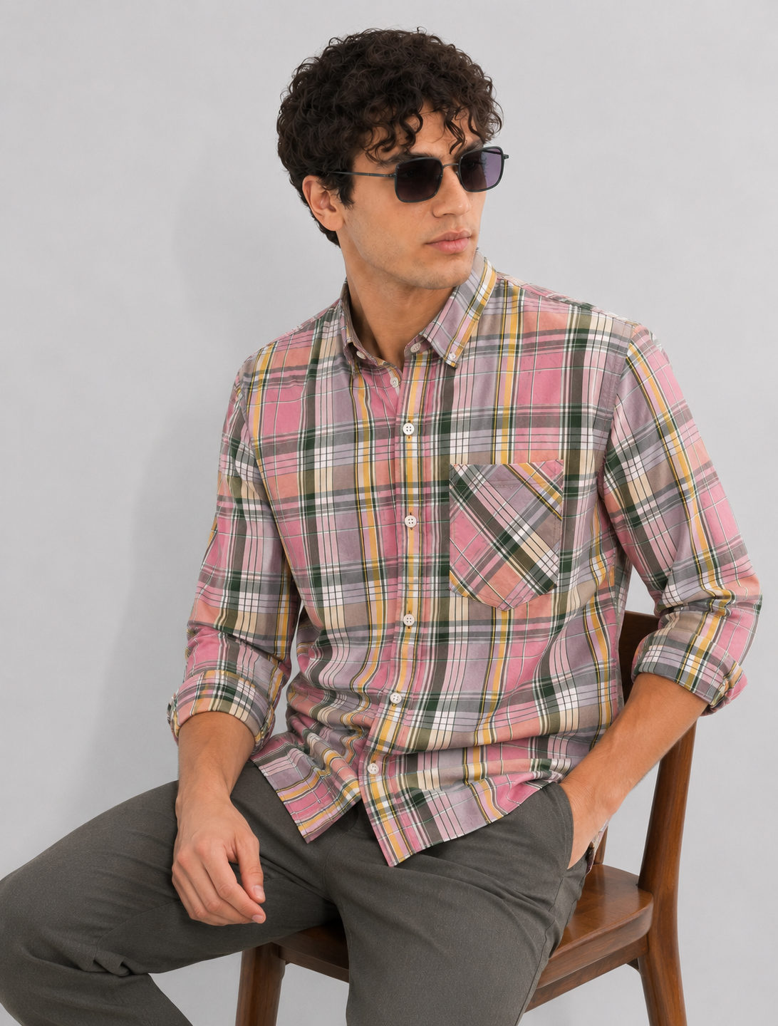 MENS CHEX SHIRT