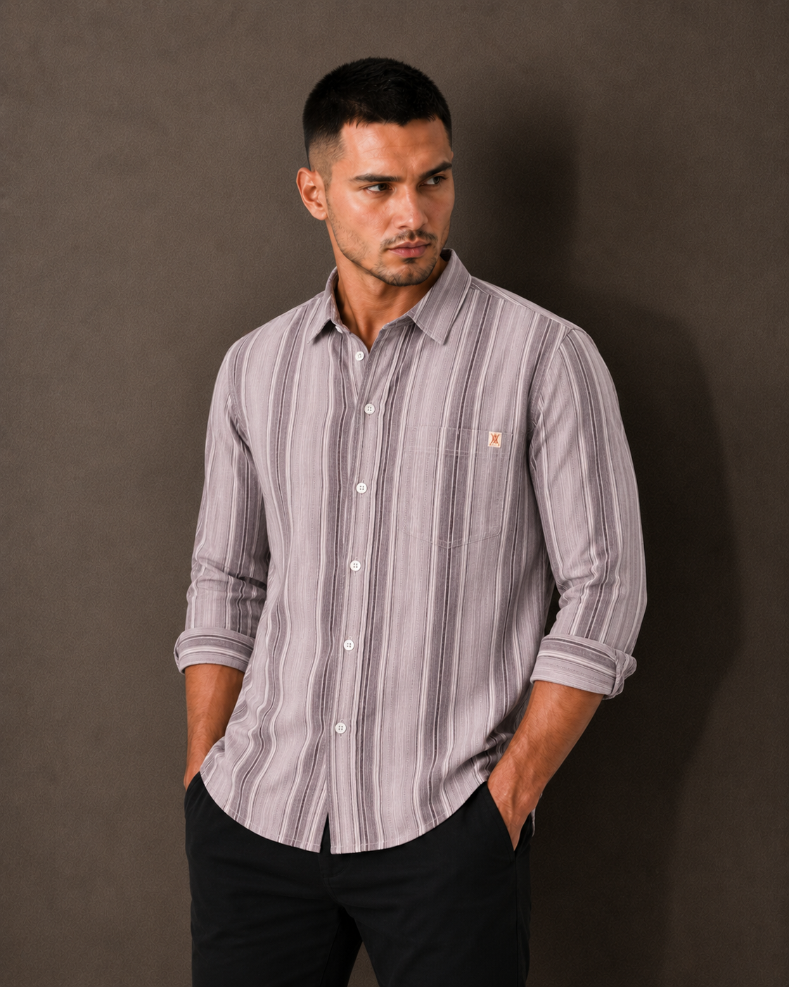 Mens Strip Shirt