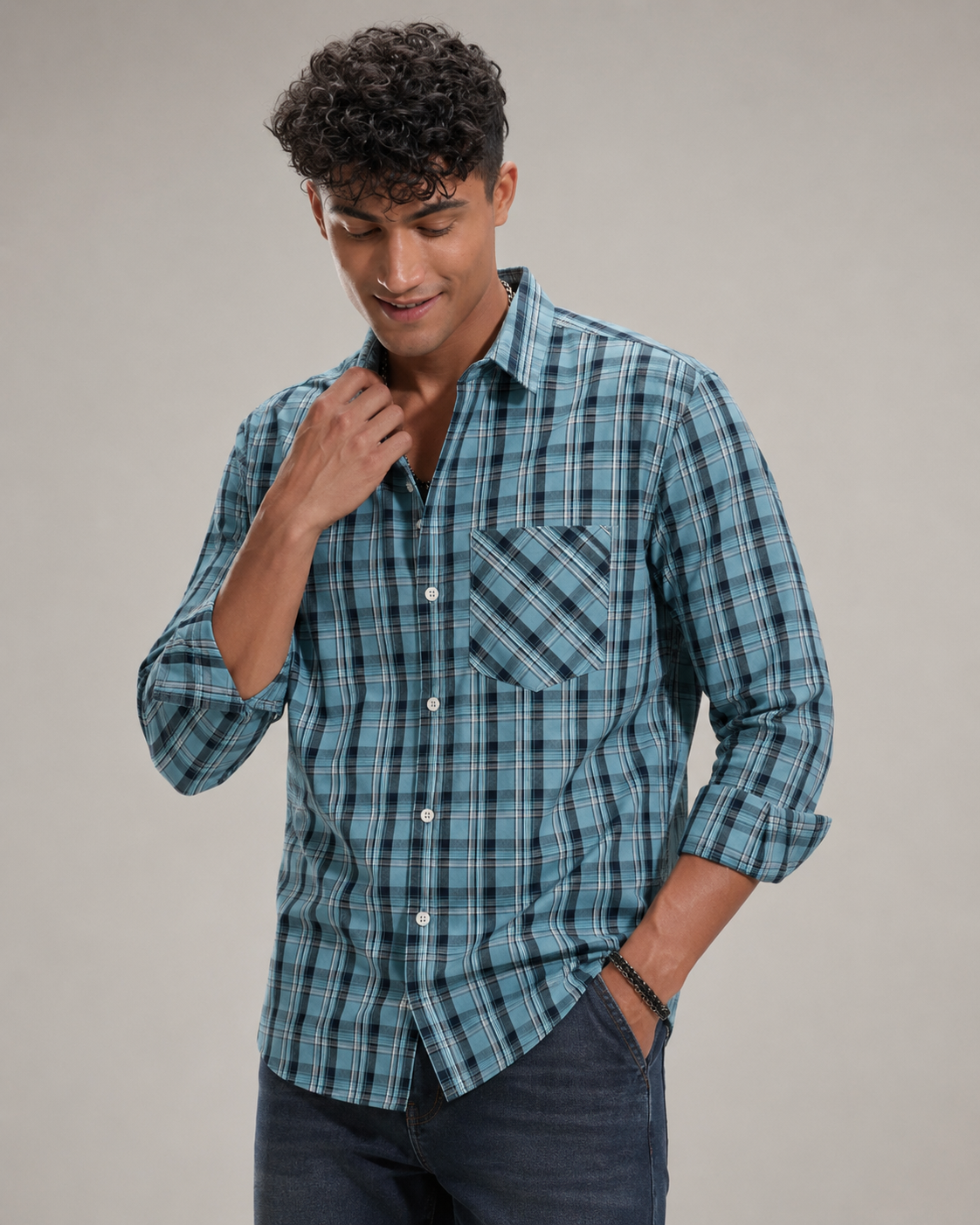 MENS CHEX SHIRT