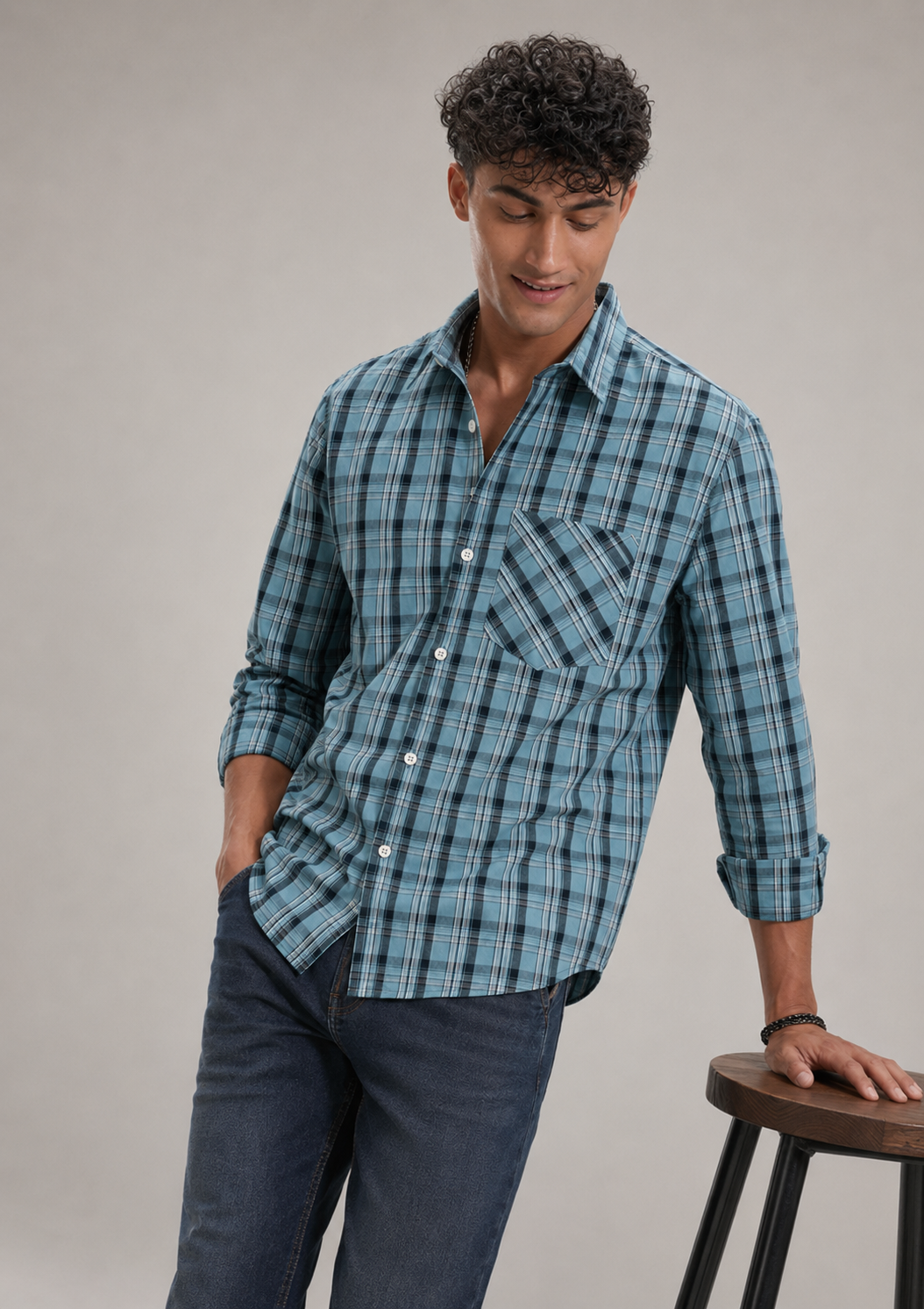 MENS CHEX SHIRT