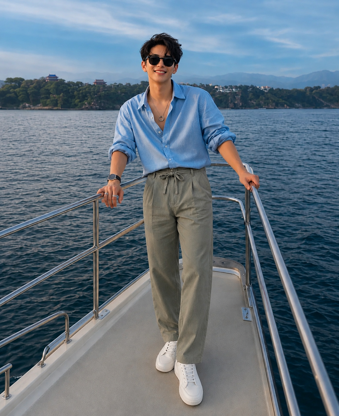 LIGHT PISTA LINEN PANT